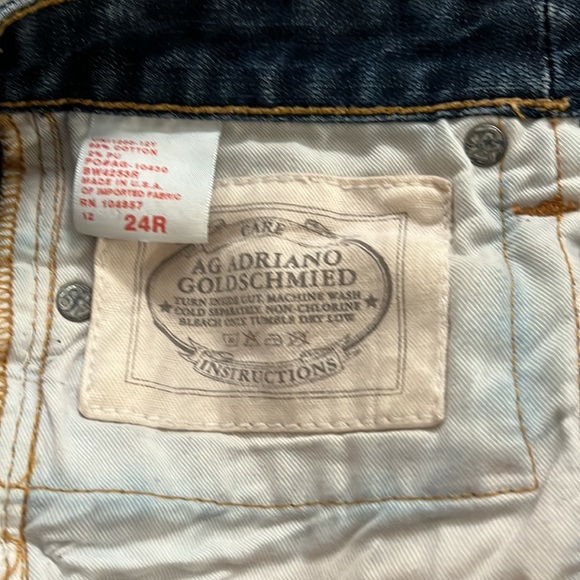 AG FRAYED shorts 24 - Picture 4 of 5